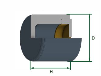 FRENKIT P605006 Piston, brake caliper