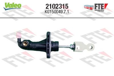 Master Cylinder, clutch FTE 2102315