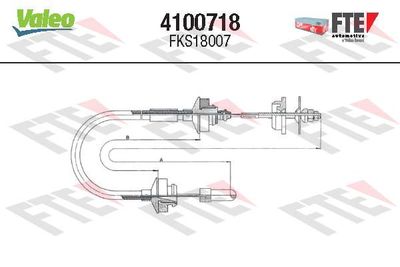 Cable Pull, clutch control FTE 4100718