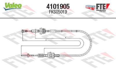 Cable Pull, clutch control FTE 4101905