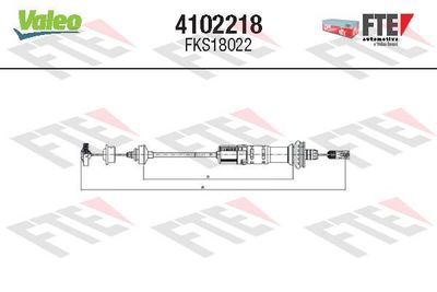 Cable Pull, clutch control FTE 4102218