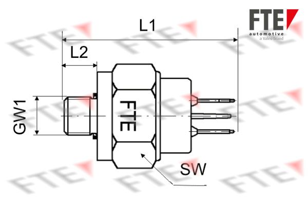 FTE 9910201 Stop Light Switch