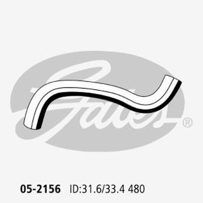 Radiator Hose GATES 05-2156