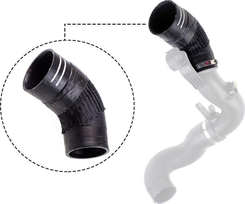 GATES 09-0504 Charge Air Hose