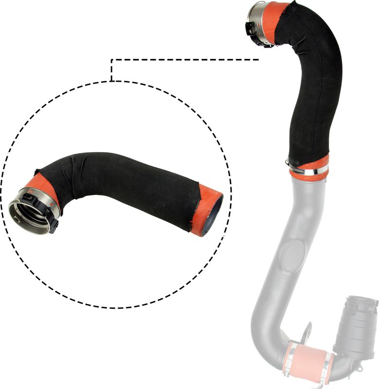 GATES 09-1304 Charge Air Hose