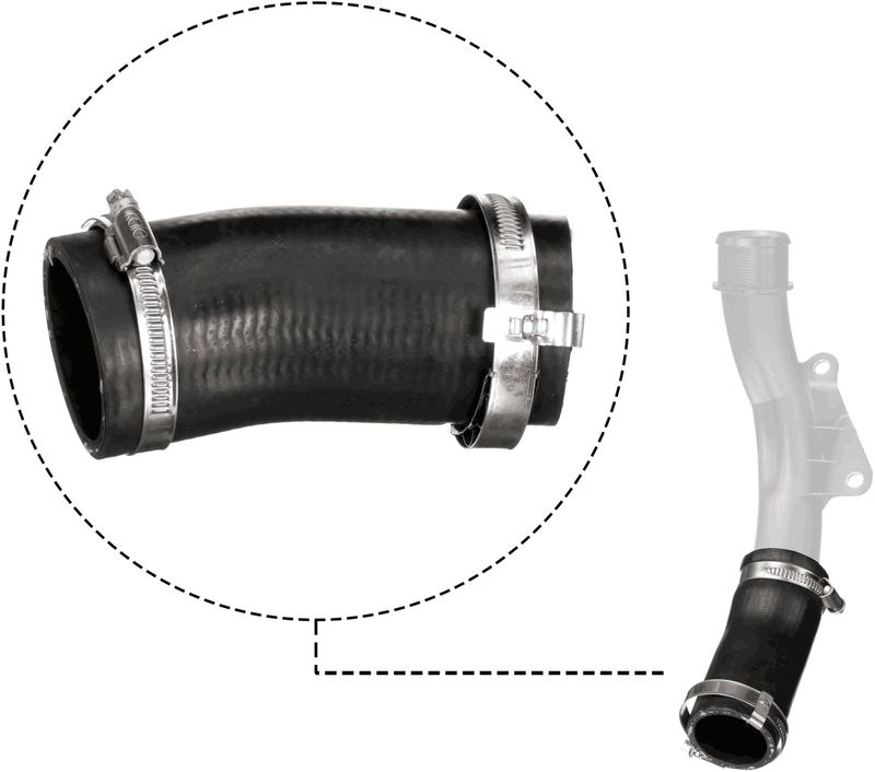 GATES 09-1466 Charge Air Hose