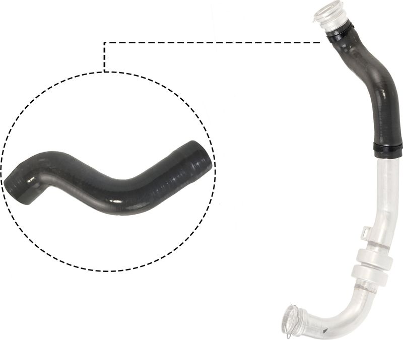 GATES 09-0086 Charge Air Hose