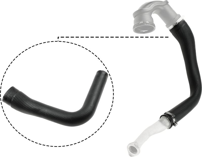 GATES 09-0169 Charge Air Hose