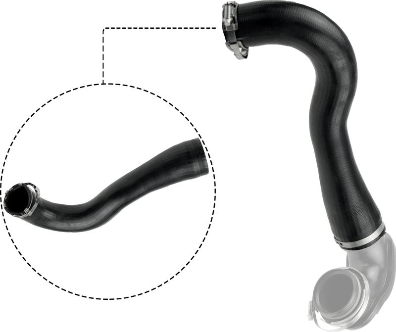 GATES 09-0172 Charge Air Hose