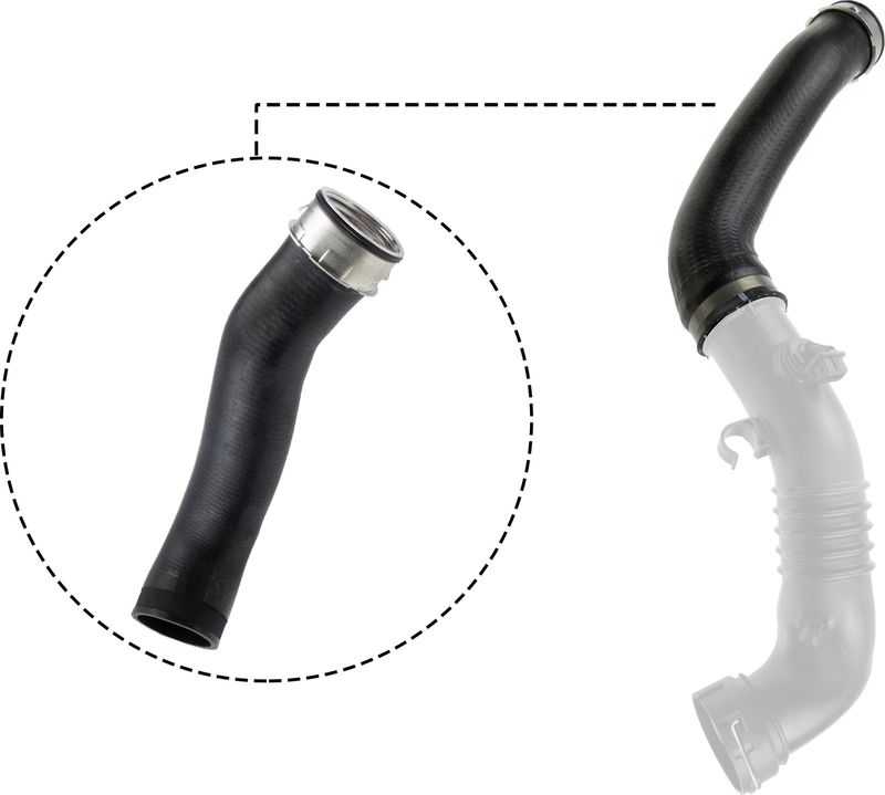 GATES 09-0182 Charge Air Hose