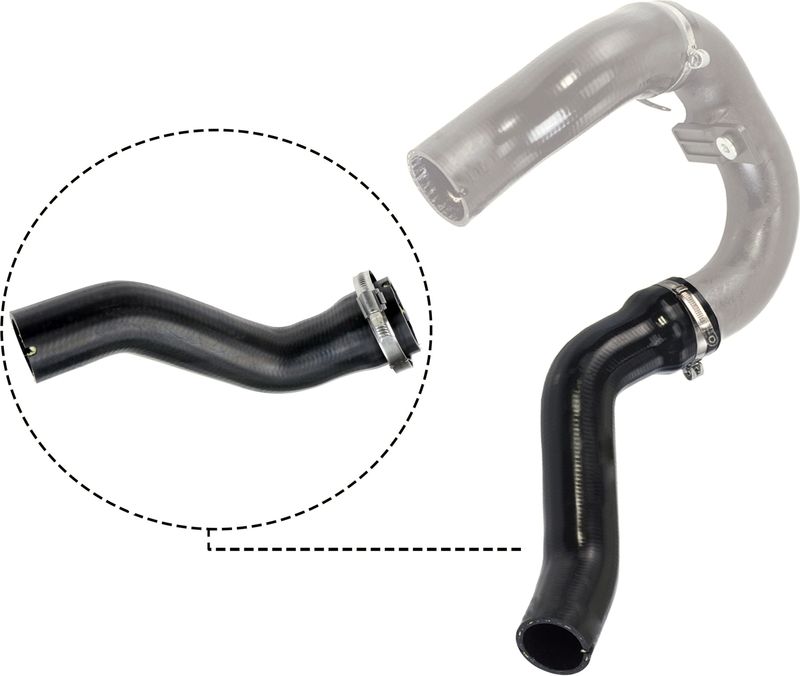 GATES 09-0473 Charge Air Hose