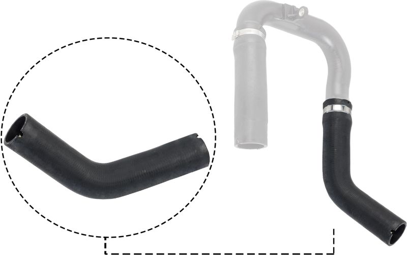 GATES 09-0476 Charge Air Hose