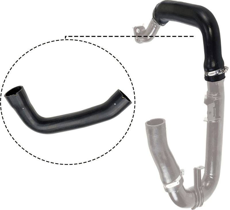 GATES 09-0477 Charge Air Hose
