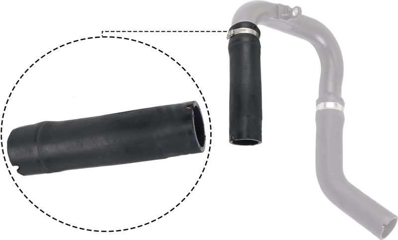 GATES 09-0478 Charge Air Hose