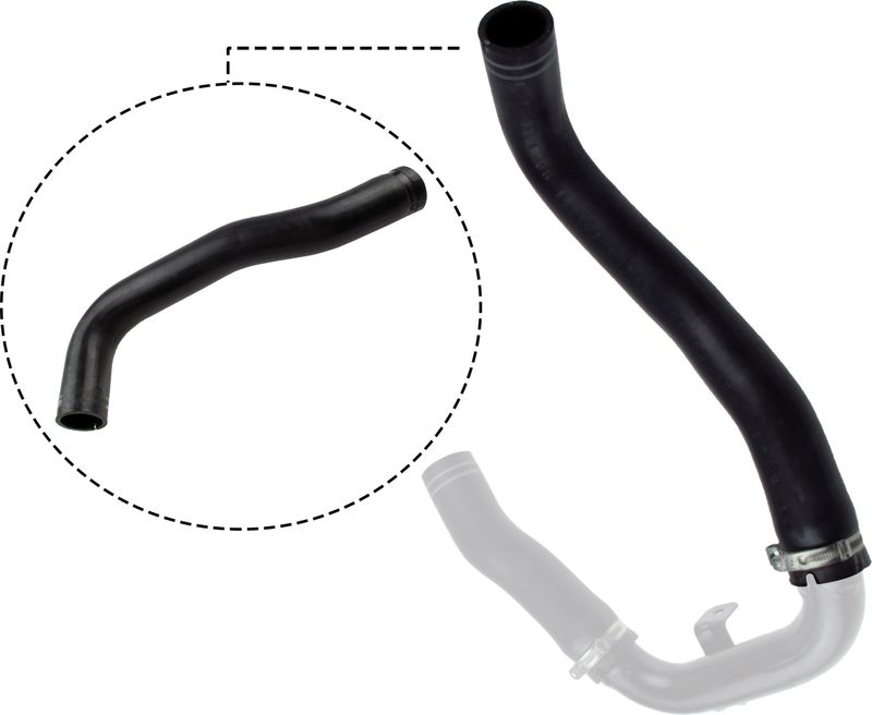 GATES 09-0487 Charge Air Hose