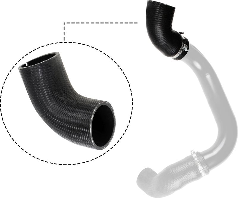 GATES 09-0499 Charge Air Hose