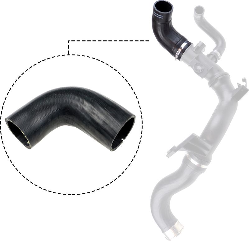 GATES 09-0510 Charge Air Hose