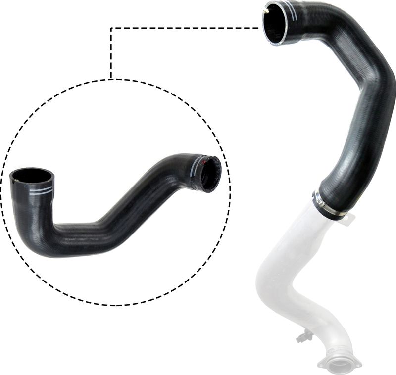 GATES 09-0515 Charge Air Hose