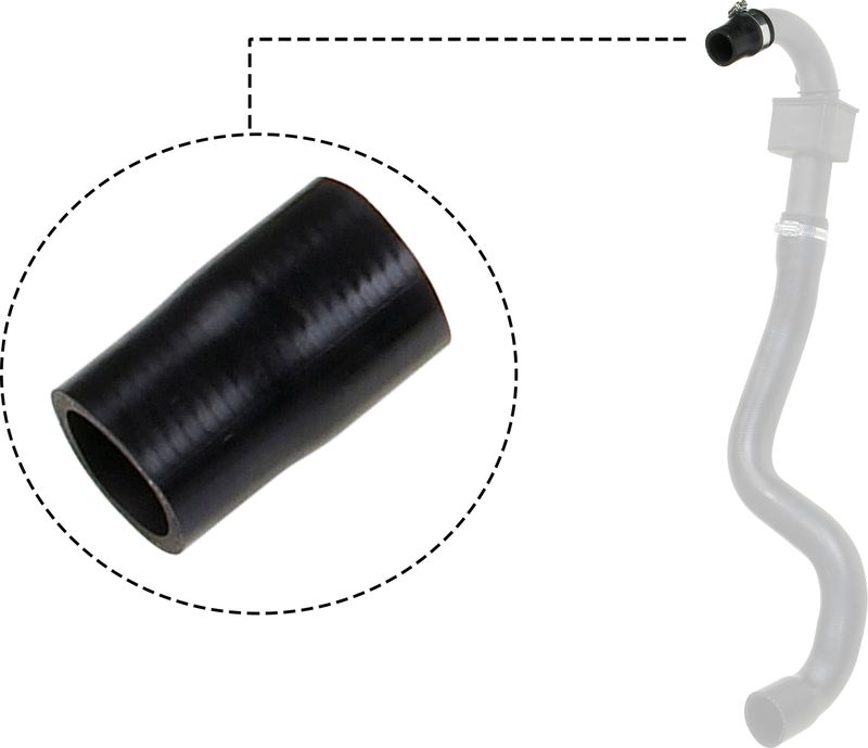 GATES 09-0520 Charge Air Hose