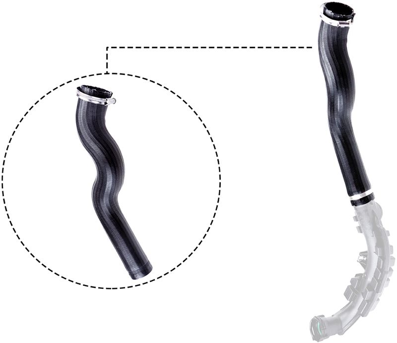 GATES 09-0532 Charge Air Hose