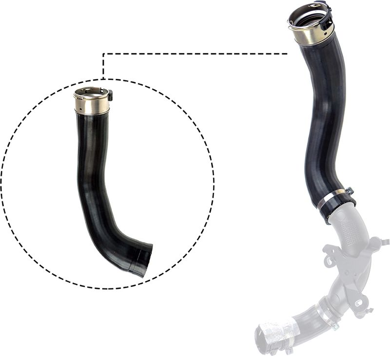 GATES 09-0539 Charge Air Hose