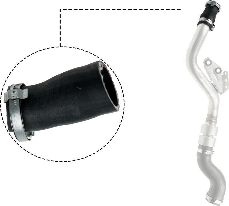 GATES 09-0568 Charge Air Hose
