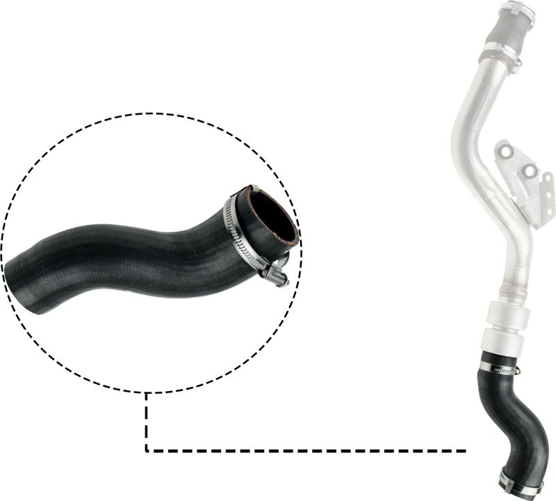 GATES 09-0569 Charge Air Hose