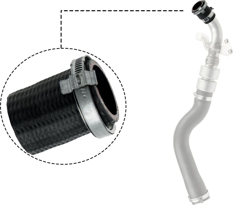 GATES 09-0570 Charge Air Hose