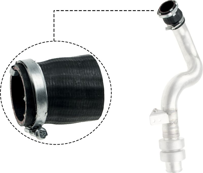GATES 09-0578 Charge Air Hose