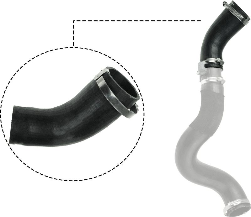GATES 09-0616 Charge Air Hose