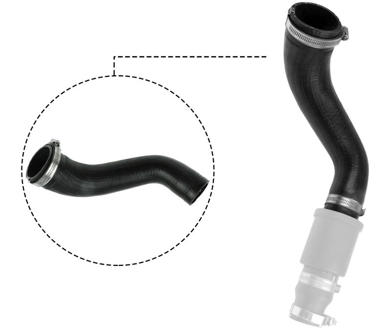 GATES 09-0619 Charge Air Hose