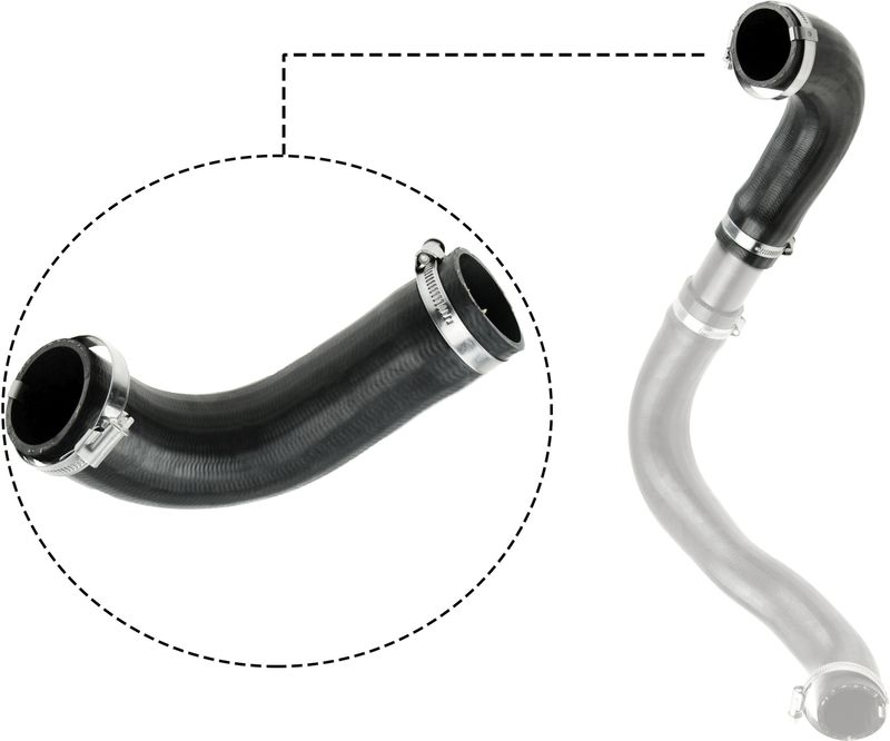 GATES 09-0620 Charge Air Hose