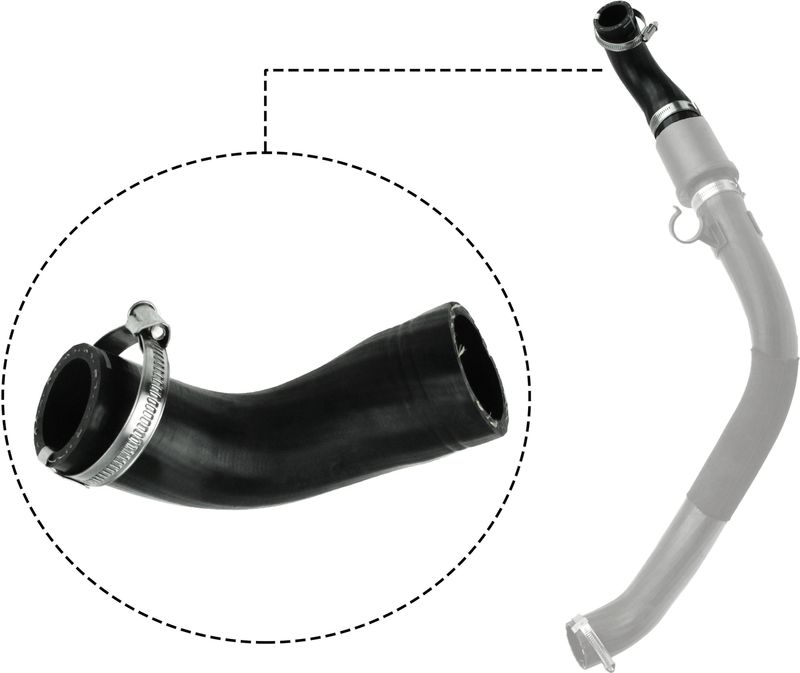 GATES 09-0622 Charge Air Hose