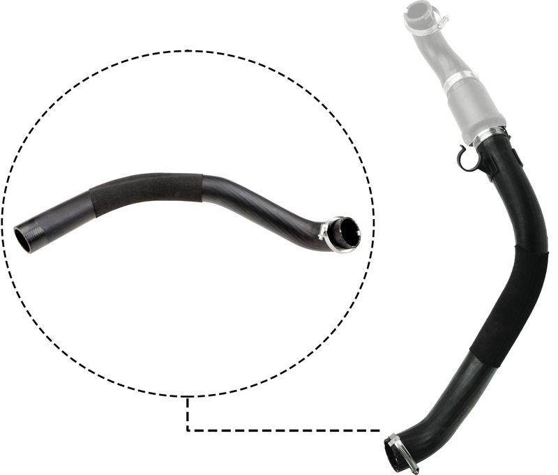 GATES 09-0623 Charge Air Hose