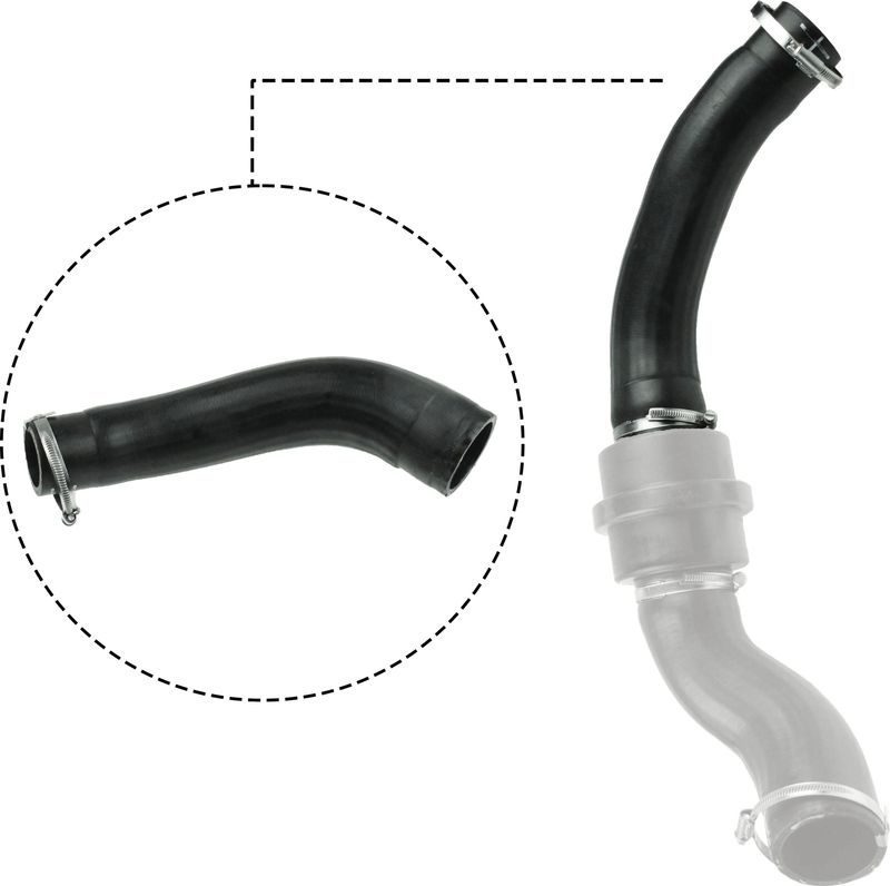 GATES 09-0629 Charge Air Hose