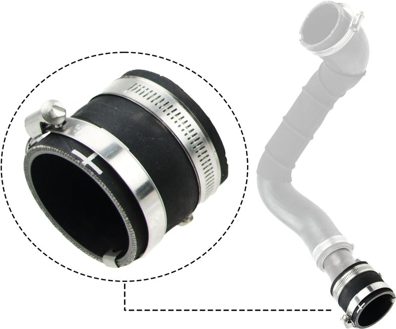 GATES 09-0653 Charge Air Hose