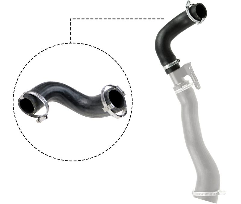 GATES 09-0655 Charge Air Hose