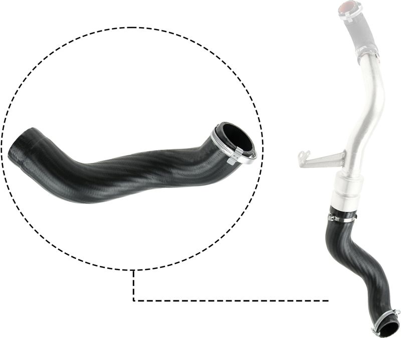 GATES 09-0660 Charge Air Hose