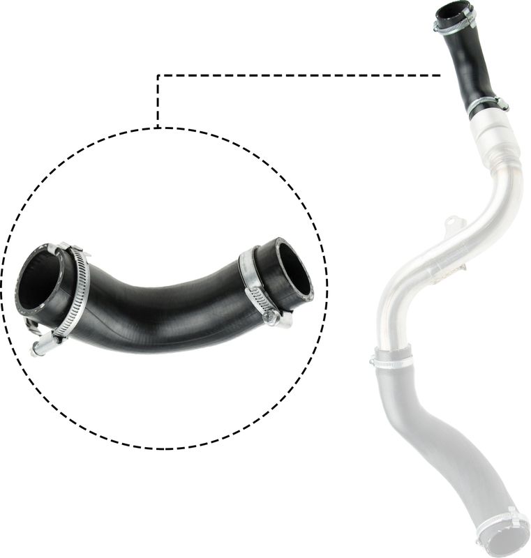 GATES 09-0661 Charge Air Hose