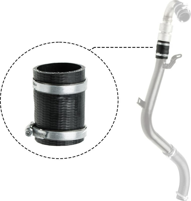 GATES 09-0664 Charge Air Hose