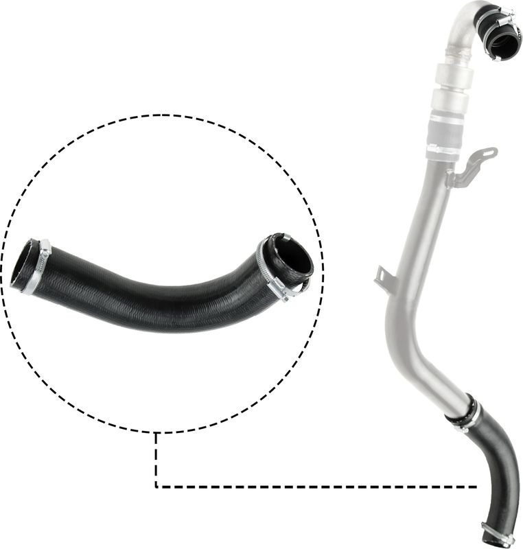 GATES 09-0665 Charge Air Hose
