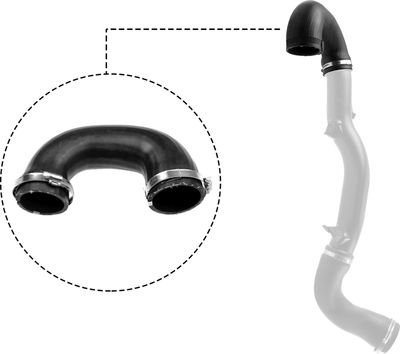 Charge Air Hose GATES 09-0672