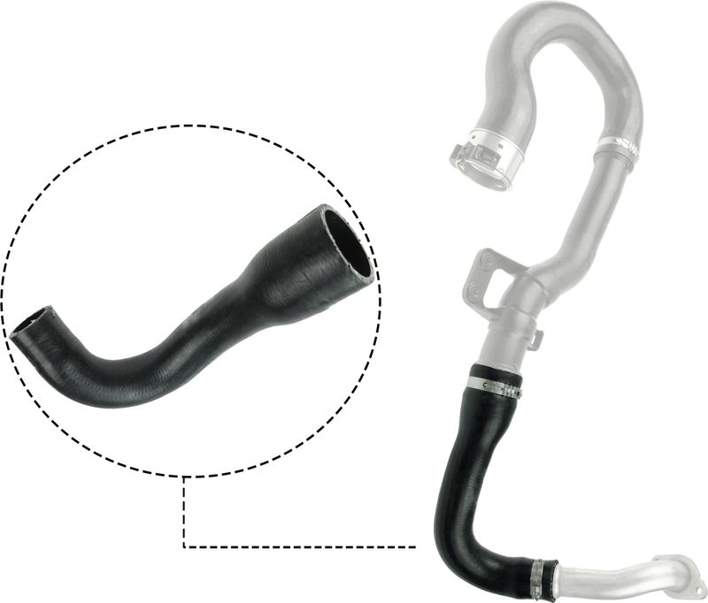 GATES 09-0681 Charge Air Hose