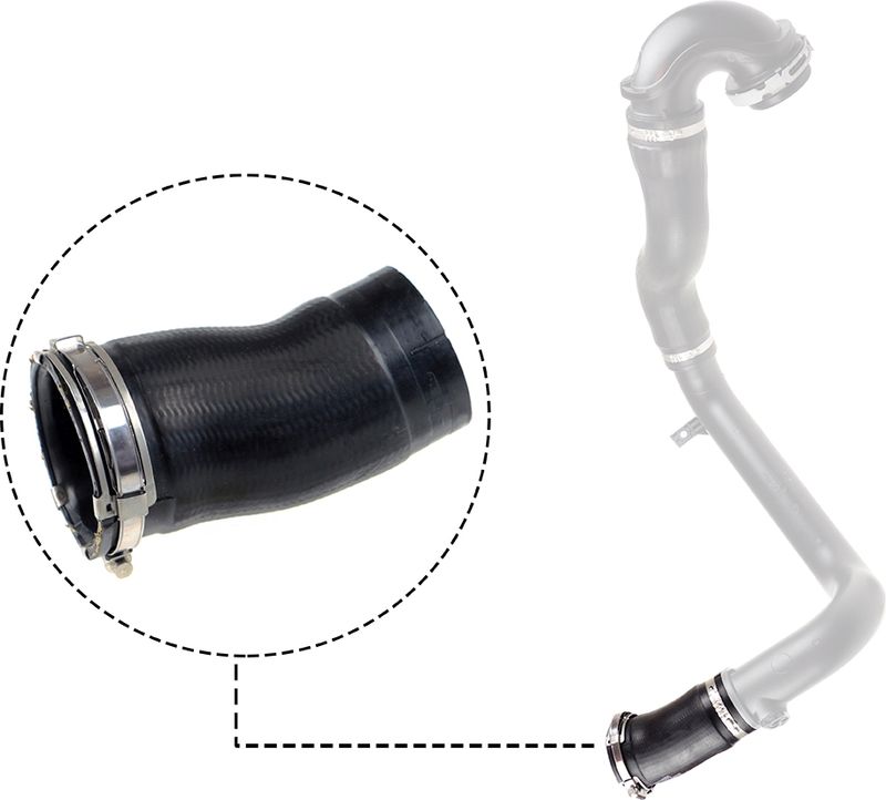 GATES 09-0698 Charge Air Hose