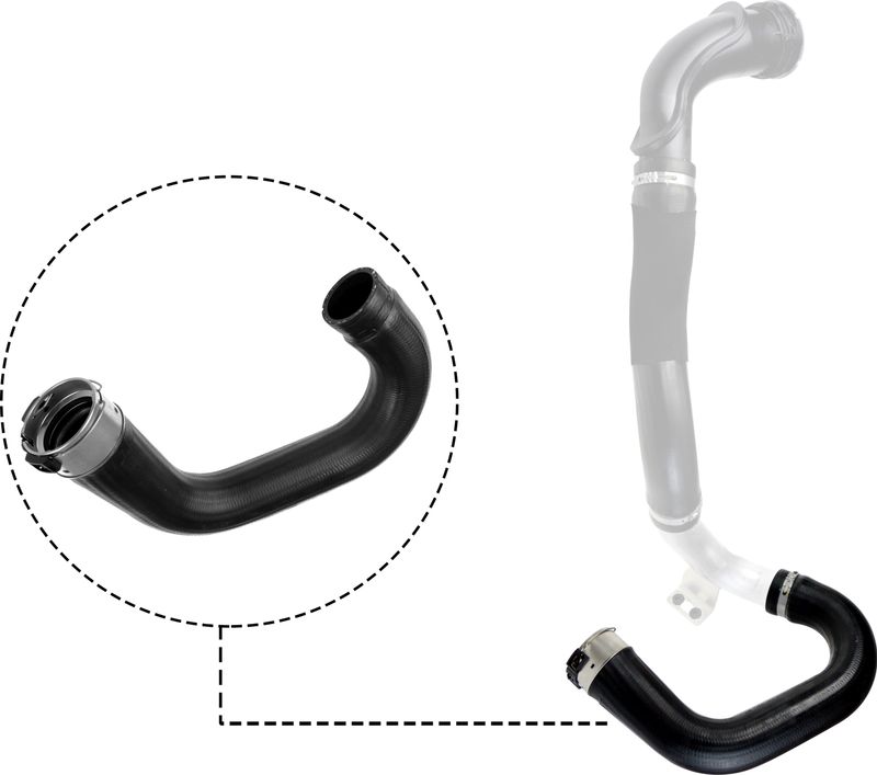 GATES 09-0700 Charge Air Hose