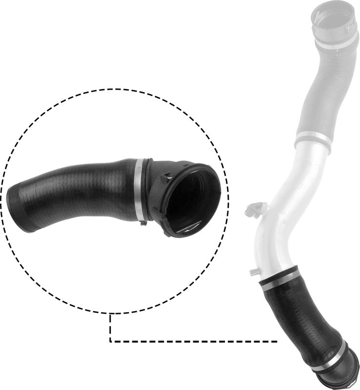 GATES 09-0708 Charge Air Hose