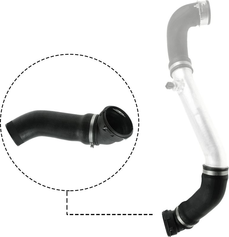 GATES 09-0714 Charge Air Hose