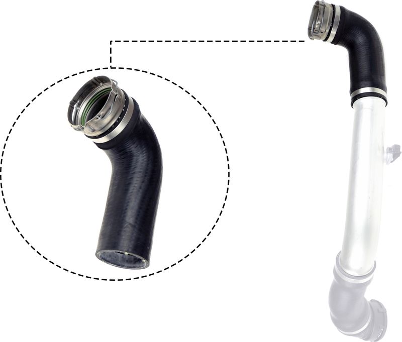 GATES 09-0736 Charge Air Hose