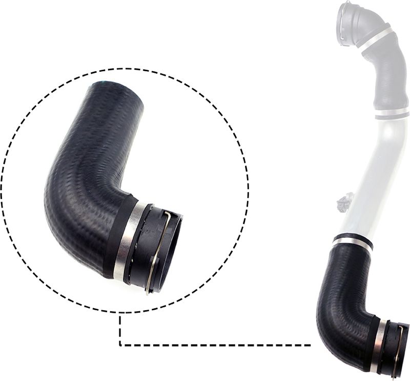 GATES 09-0737 Charge Air Hose