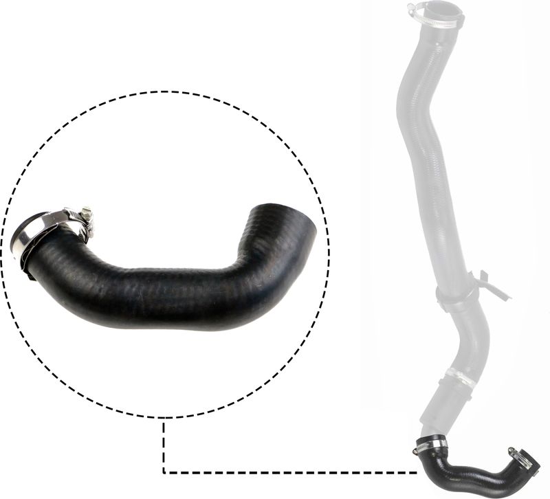 GATES 09-0810 Charge Air Hose